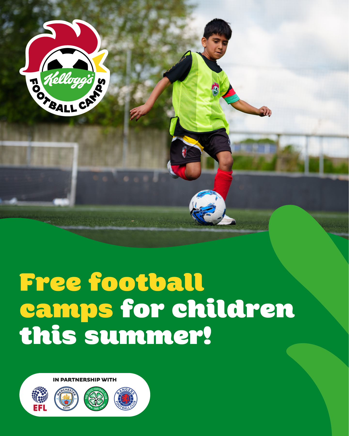 Football Camps Mobile Banner