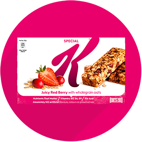 special k juicy red berry bars
